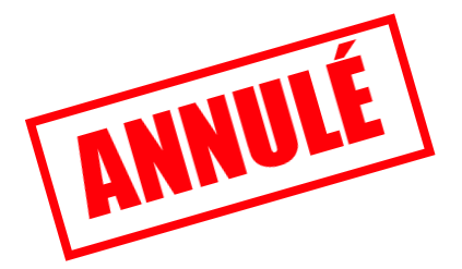 Annulé